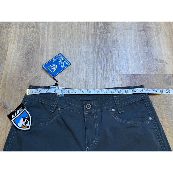 Kuhl Womens Hiking Cargo Pants Gray With Pockets & Adjustable Hem 12 NWT - Picture 4 of 8